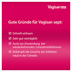 Vagisan sept Vaginalzpfchen mit Povidon-Iod 5 Stck N1 - Info 5