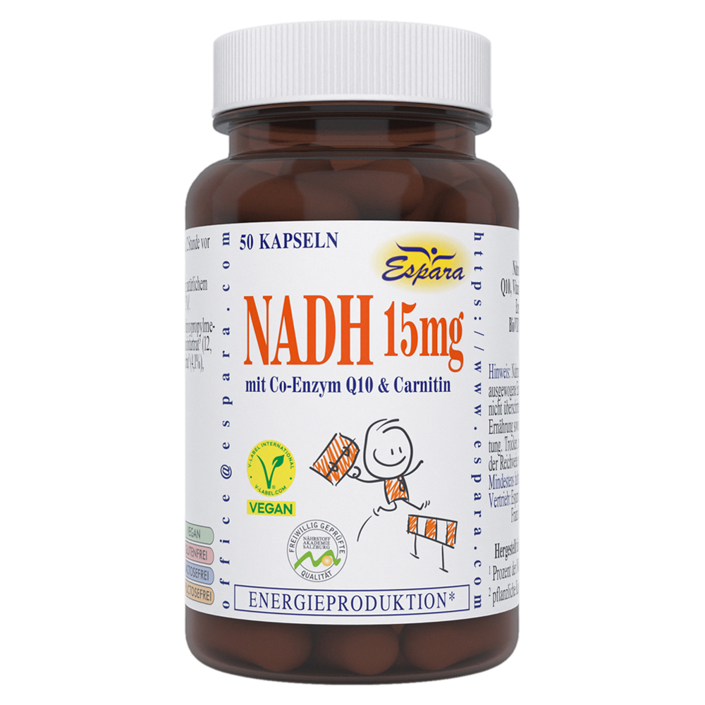 NADH 15 mg Kapseln 50 Stück