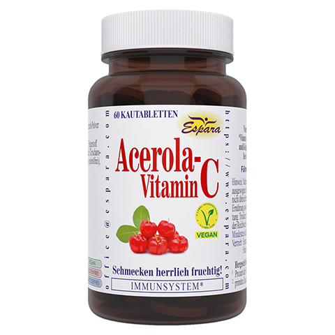 Acerola Vitamin C Kautabletten 60 Stck