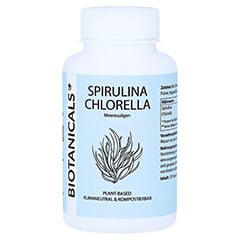 BIOTANICALS Spirulina Chlorella Kapseln