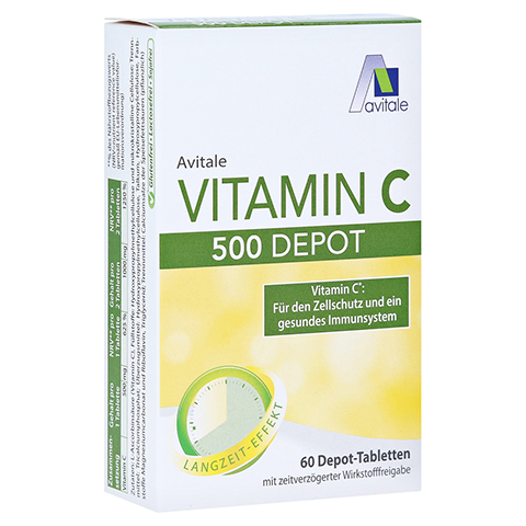 VITAMIN C 500 mg Depot Tabletten 60 Stück