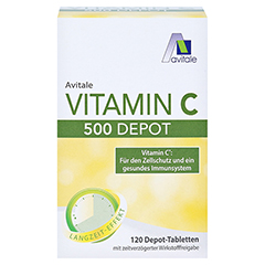 VITAMIN C 500 mg Depot Tabletten 120 Stck - Vorderseite