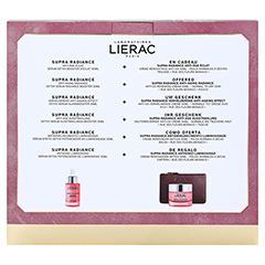 LIERAC Set Supra Radiance Serum+Creme 1 Packung - Rckseite