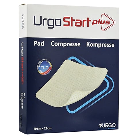 URGOSTART Plus Kompresse 10x12 cm 10 Stück