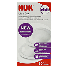 NUK Stilleinlagen Ultra Dry 30 Stck - Vorderseite