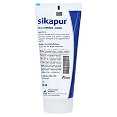 SIKAPUR Shampoo 200 Milliliter - Rckseite