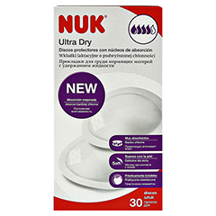 NUK Stilleinlagen Ultra Dry 30 Stck - Rckseite