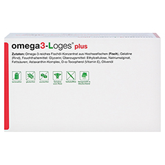 omega3-Loges plus 120 Stck - Oberseite