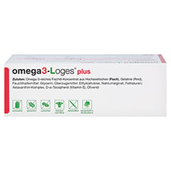 omega3-Loges plus 60 Stck - Oberseite
