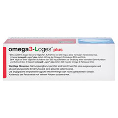 omega3-Loges plus 60 Stck - Unterseite