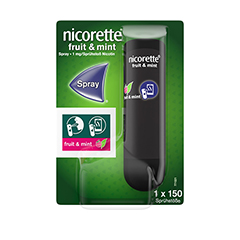 NICORETTE Fruit & Mint Spray 1 mg/Sprhsto NFC 1 Stck