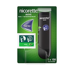 NICORETTE Mint Spray 1 mg/Sprhsto NFC 1 Stck