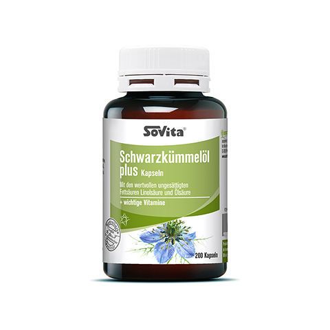 SOVITA CARE Schwarzkmmel-l Plus Weichkapseln 200 Stck