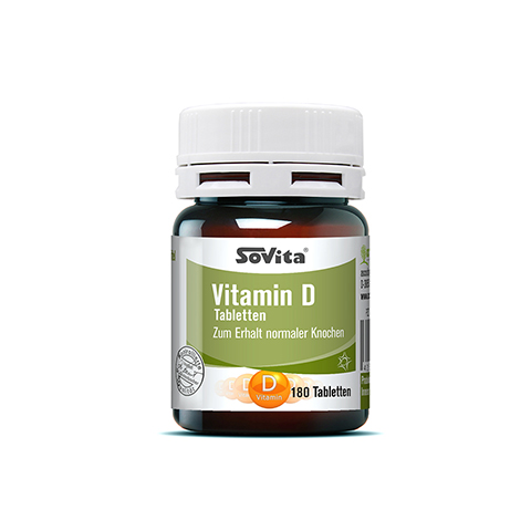 SOVITA CARE Vitamin D Tabletten 180 Stck