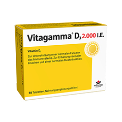 Vitagamma D3 2.000 I.E. Vitamin D3 NEM