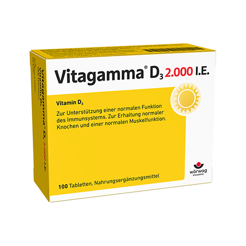 Vitagamma D3 2.000 I.E. Vitamin D3 NEM 100 Stck