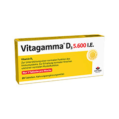 Vitagamma D3 5.600 I.E .Vitamin D3 NEM