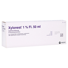 XYLONEST 1% Flasche Injektionslsung 5x50 Milliliter N2