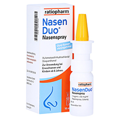 Ratiopharm NasenDuo® Nasenspray 10 Milliliter N1