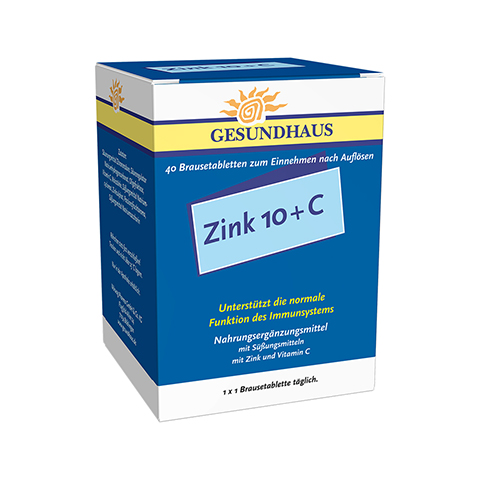 ZINK 10+C Brausetabletten 40 Stck