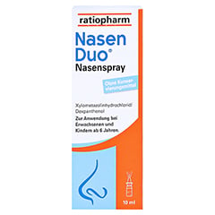 Ratiopharm NasenDuo® Nasenspray 10 Milliliter N1 - Vorderseite