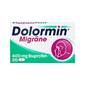 Dolormin Migrne 400 mg Ibuprofen bei Migrnekopfschmerzen 20 Stck