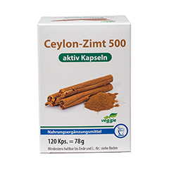 CEYLON-Zimt 500 aktiv Kapseln