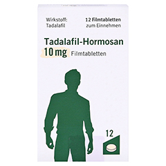 Tadalafil-Hormosan 10mg 12 Stck - Vorderseite