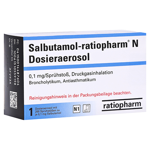 Salbutamol-ratiopharm N 1 Stck N1