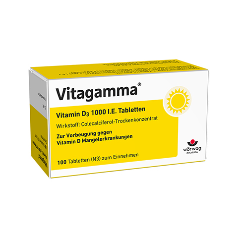 Vitagamma Vitamin D3 1000 I.E. 100 Stck N3