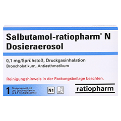 Salbutamol-ratiopharm N 1 Stck N1 - Vorderseite