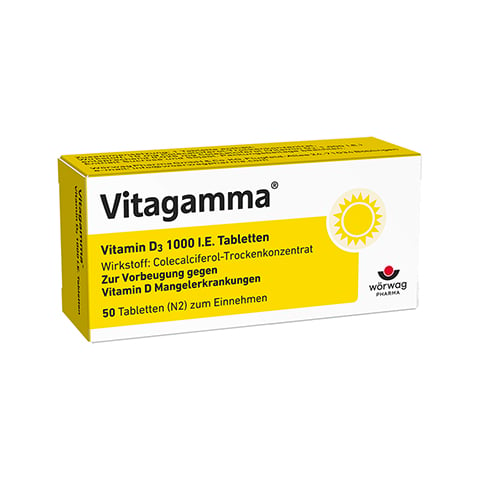 Vitagamma Vitamin D3 1000 I.E. 50 Stck N2