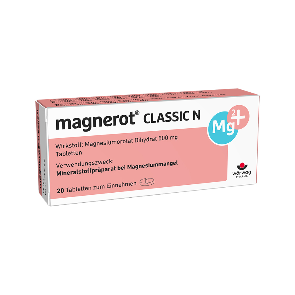 Magnerot CLASSIC N Tabletten 20 Stück