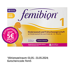 FEMIBION 1 Kinderwunsch+Frhschwangers.o.Jod Tabl.
