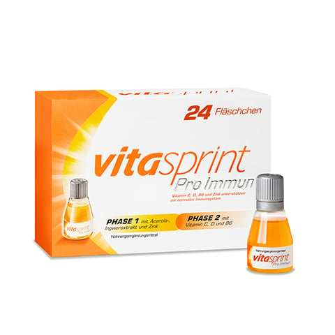 VITASPRINT Pro Immun Trinkfläschchen 24 Stück