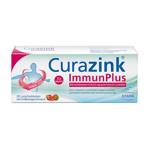 CURAZINK ImmunPlus Lutschtabletten 20 Stück