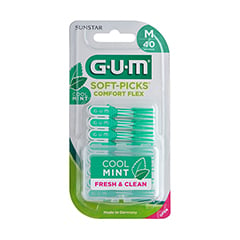 GUM Soft-Picks Comfort Flex mint medium 40 Stck