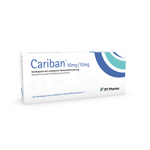 CARIBAN 10 mg/10 mg Hartk.m.veränd.Wirkst.-Frs. 24 Stück N1