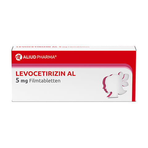 Levocetirizin AL 5mg 50 Stck N2