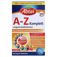 ABTEI A-Z Komplett Tabletten 40 Stck - Vorderseite