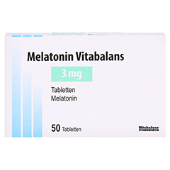 Melatonin Vitabalans 3mg 50 Stck - Vorderseite