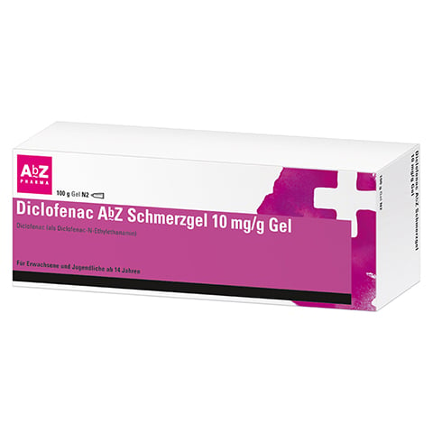 Diclofenac AbZ Schmerzgel 10mg/g 100 Gramm N2