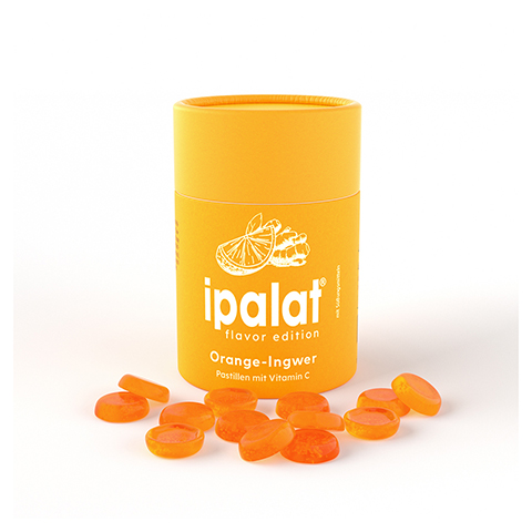 IPALAT Pastillen flavor edition Orange-Ingwer 40 Stck
