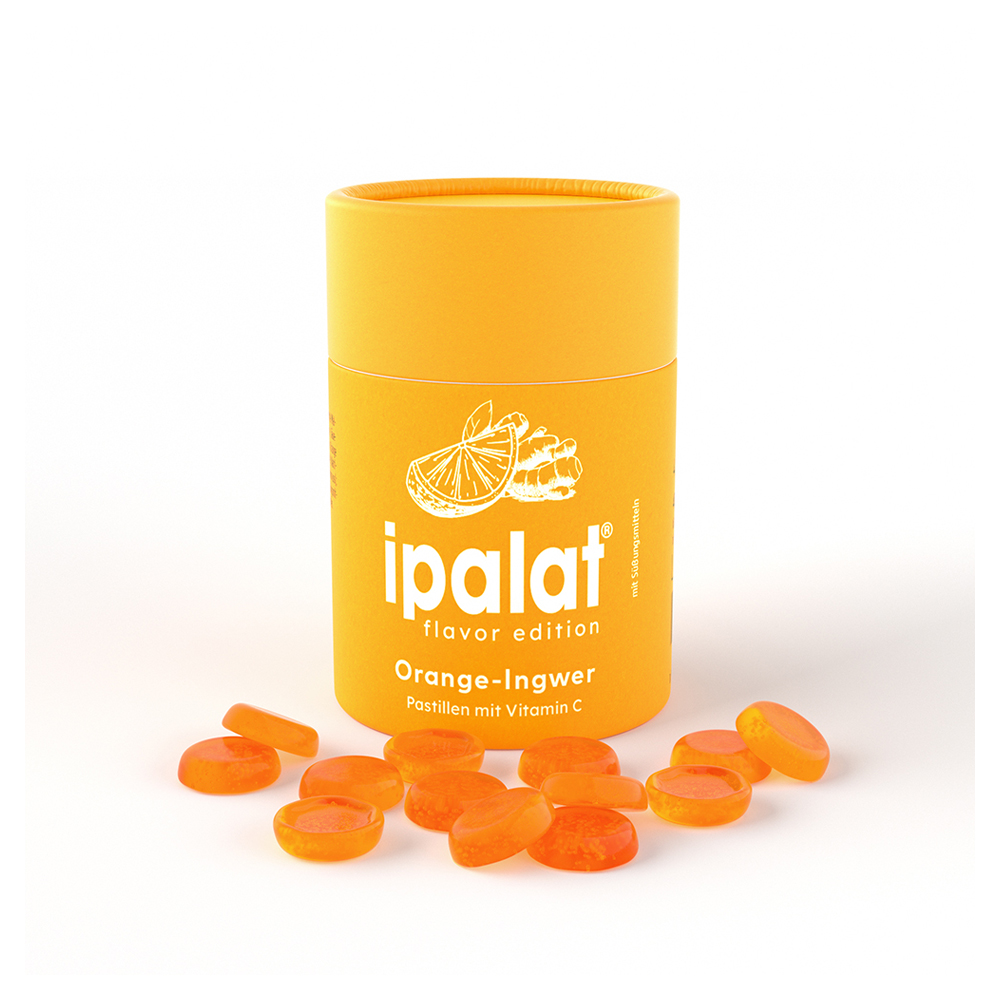 IPALAT Pastillen flavor edition Orange-Ingwer 40 Stück
