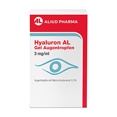 HYALURON AL Gel Augentropfen 3 mg/ml 2x10 Milliliter