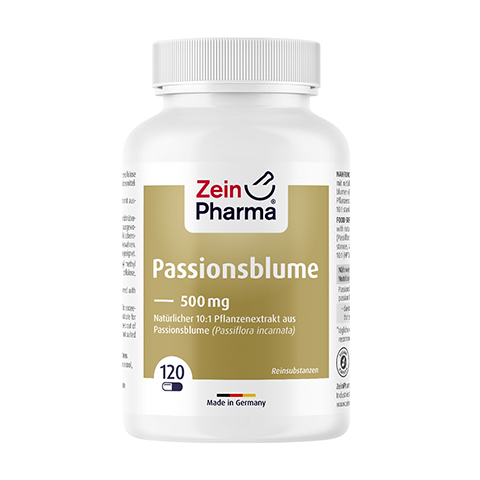PASSIONSBLUME 500 mg Kapseln 120 Stck