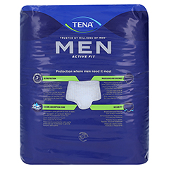 TENA MEN Act.Fit Inkontinenz Pants Plus L/XL blau 10 Stück - Rückseite