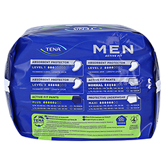 TENA MEN Act.Fit Inkontinenz Pants Plus L/XL blau 4x10 Stück - Oberseite