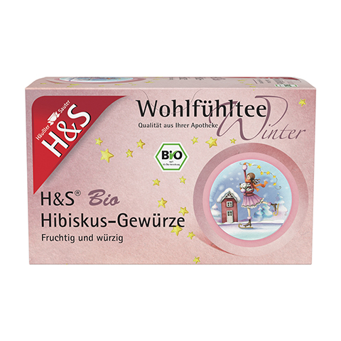 H&S Wintertee Bio Hibiskus-Gewrze Filterbeutel 20x2.5 Gramm