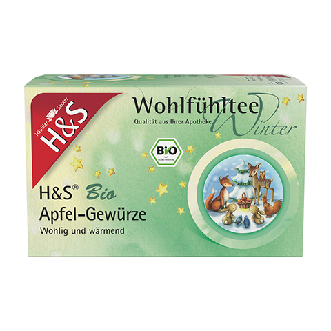 H&S Wintertee Bio Apfel-Gewrze Filterbeutel 20x2.0 Gramm